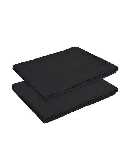 Sabanilla 25g ajustable negra camilla 95 cm x 220 cm. Bolsa 5 uds | Iberomed