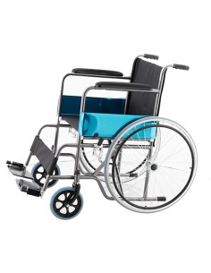 Silla de ruedas con asiento 46 cm | Iberomed