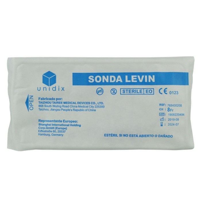 Sonda nasogástrica levin - CH ( en el selector)