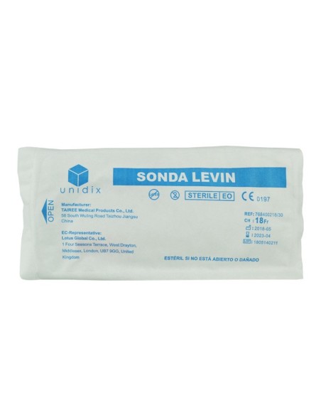 Sonda nasogástrica levin - CH ( en el selector) | Iberomed