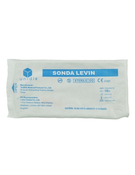 Sonda nasogástrica levin - CH ( en el selector) | Iberomed