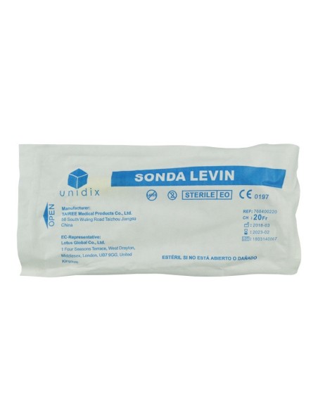 Sonda nasogástrica levin - CH ( en el selector) | Iberomed