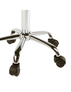 Taburete para clínica con ruedas | Iberomed