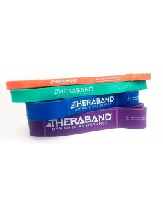 Theraband Set de 4 bandas de alta resistencia | Iberomed