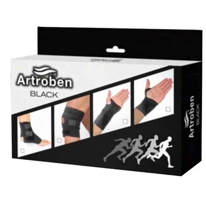 Tobillera Universal Reforzada Artroben Black...