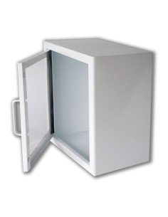 Vitrina metálica para desfibrilador con alarma | Iberomed
