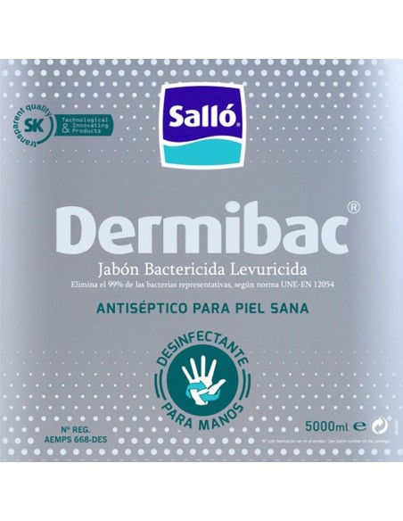 DERMIBAC  Jabón desinfectante y antiséptico para lavado higiénico de manos | Iberomed