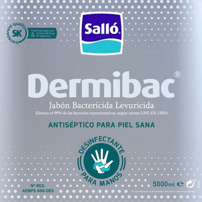 DERMIBAC  Jabón desinfectante y antiséptico...
