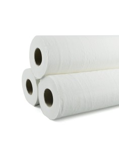 Papel camilla 50 m x 49 cm. Precorte 40 cm.Caja de 6 rollos | Iberomed