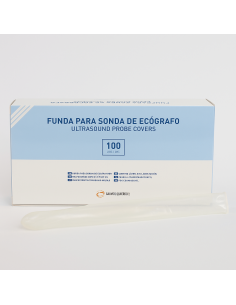 Funda para sonda ecográfica – Látex sin lubricación