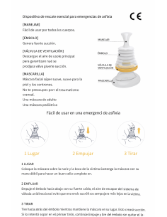 Dispositivo anti-atragantamiento choke-suction