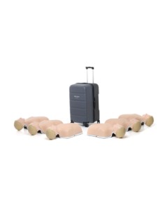 Maniquí RCP adulto Little Anne Piel clara 6-Pack con QCPR Laerdal