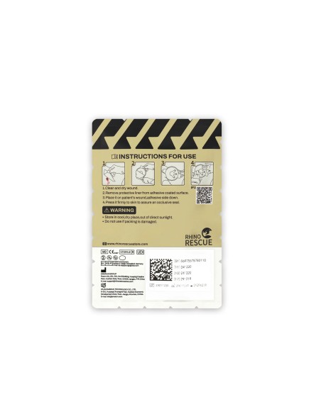 Parche torácico oclusivo Rhino Rescue | Iberomed