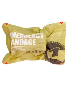 Vendaje israelí Rhino Rescue B 4" con apósito secundario | Iberomed