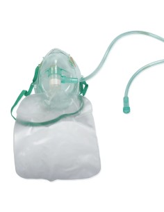 Mascarilla de oxigeno con reservorio de 1 litro. Adulto | Iberomed