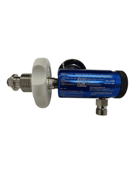 Regulador de oxígeno 0–15 LPM profesional | Iberomed